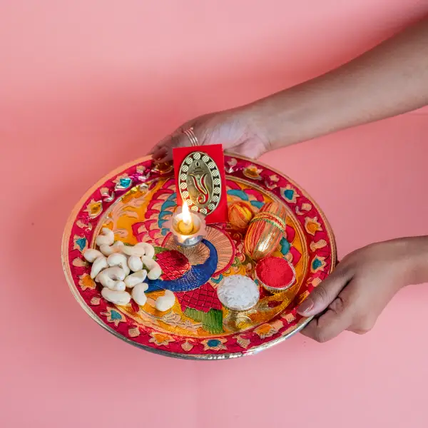 Peacock Thali Joy With Cashew