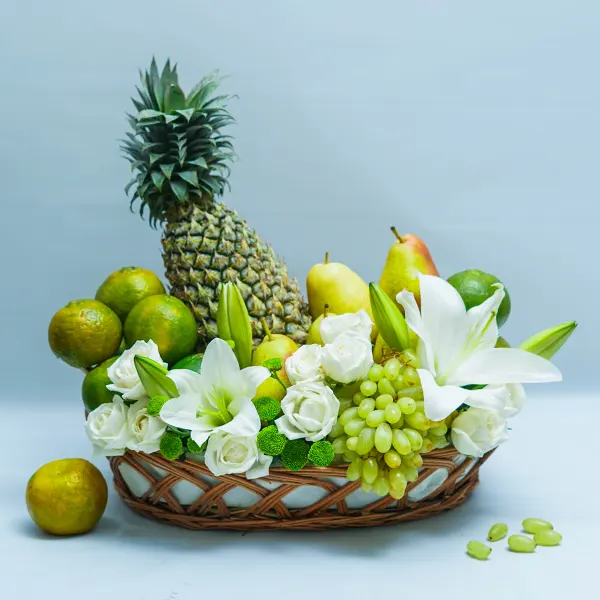 Blooming Fruit Basket