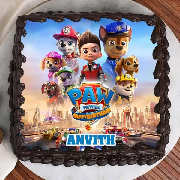 Paw Petrol Birthday Cake