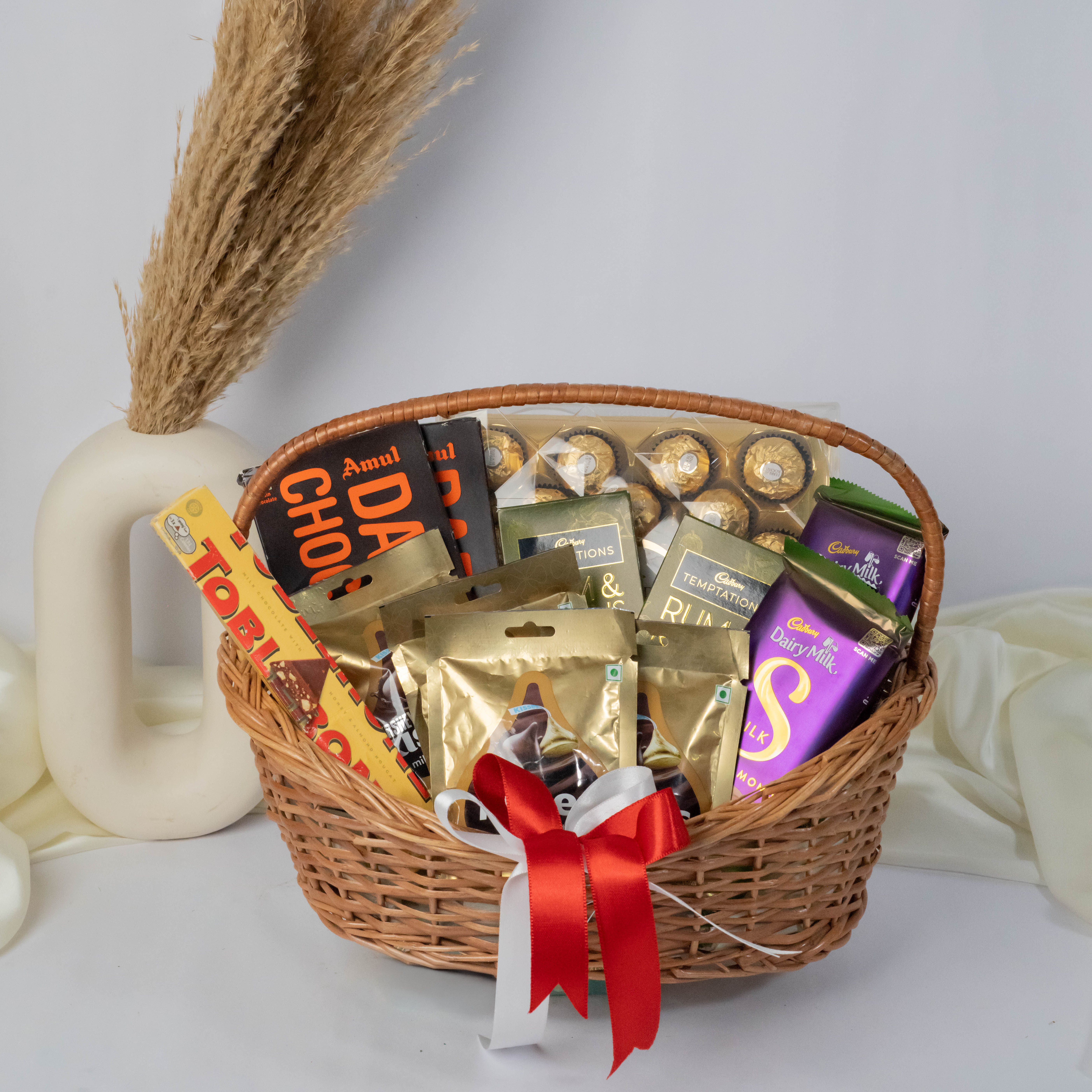 Gourmet Chocolate Treasure Basket