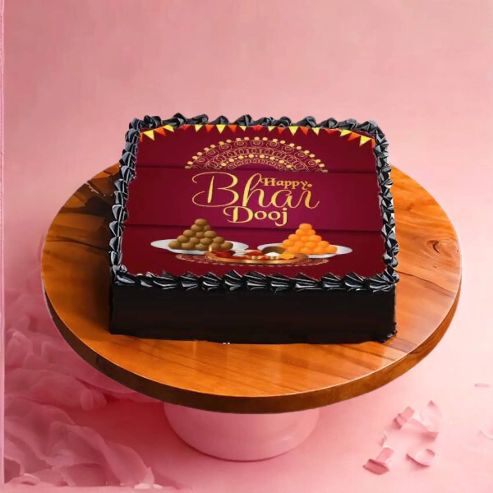 Happy Bhai Dooj Cake