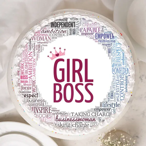 Girls Boss Cake