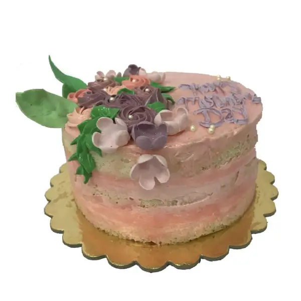 Naked Strawberry Cake