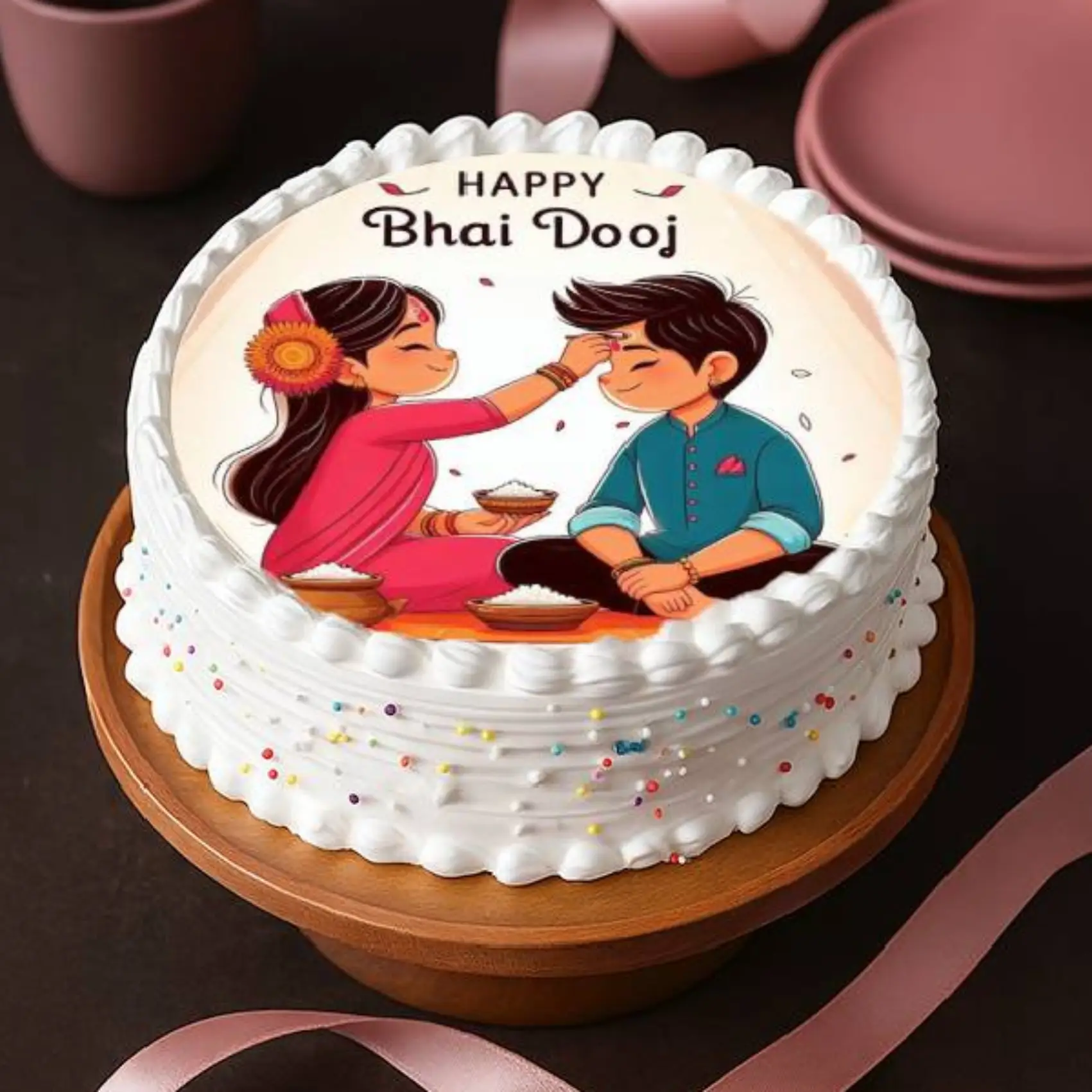 Bhai Dooj Bliss Cake