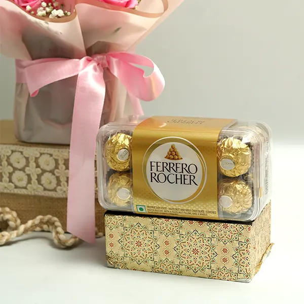 Chocolates & Orchid Rose Fusion