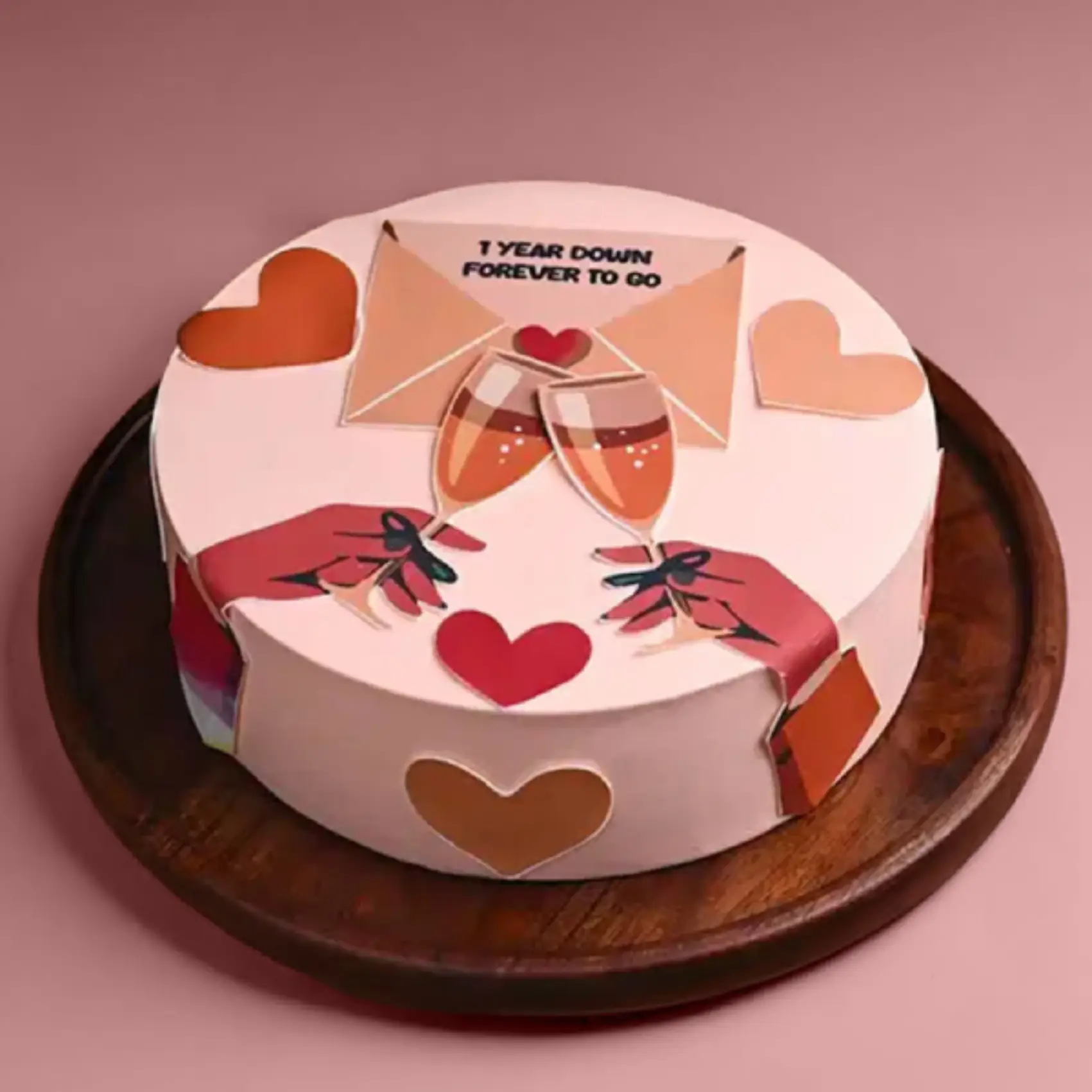 Anniversary Celebration Theme Cake
