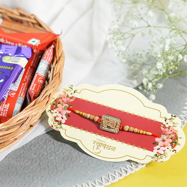 Pious Krishna Rakhi with Celebrations