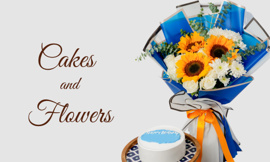 Cake and Flower