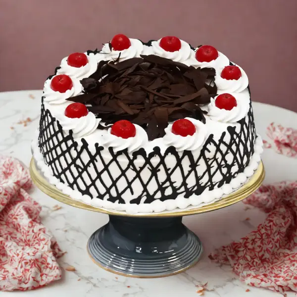 Luscious Black Forest Eggless