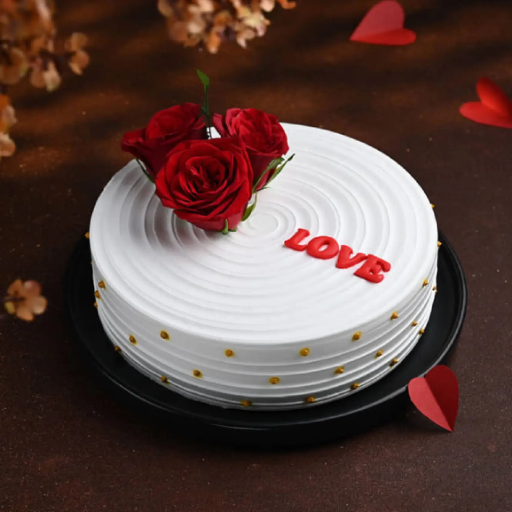 Love With Rose Pineapple Cake