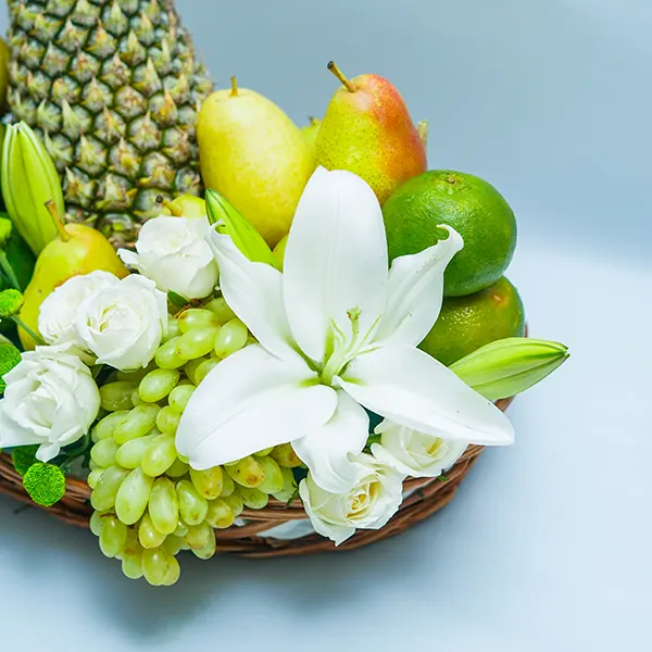 Blooming Fruit Basket