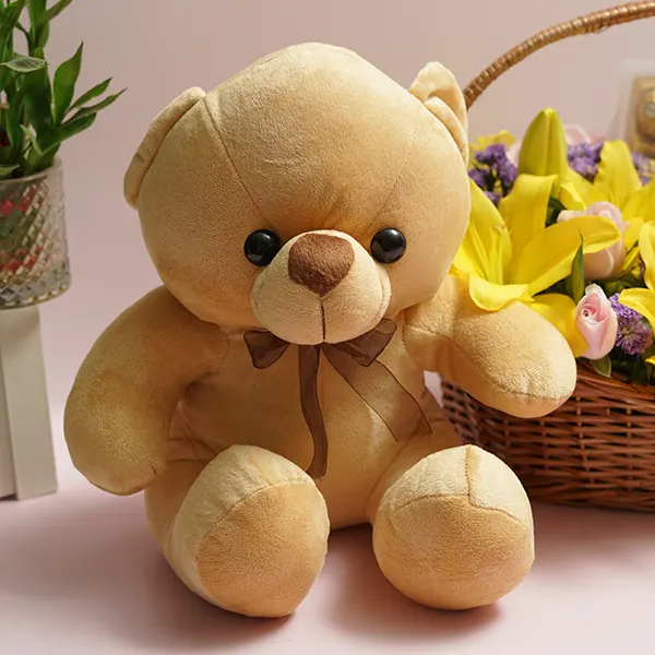 Teddy Cuddles & Floral Treat