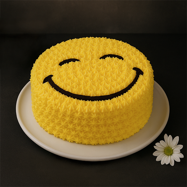 Cute Smiley Cake