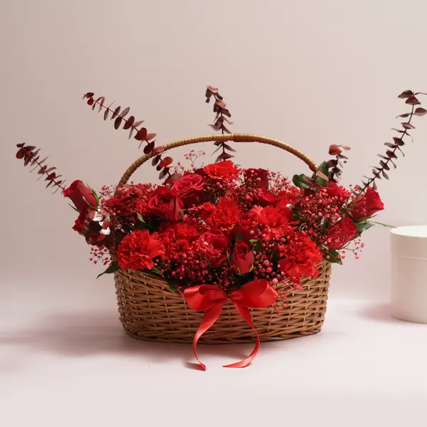 Radiant Reds in a Basket