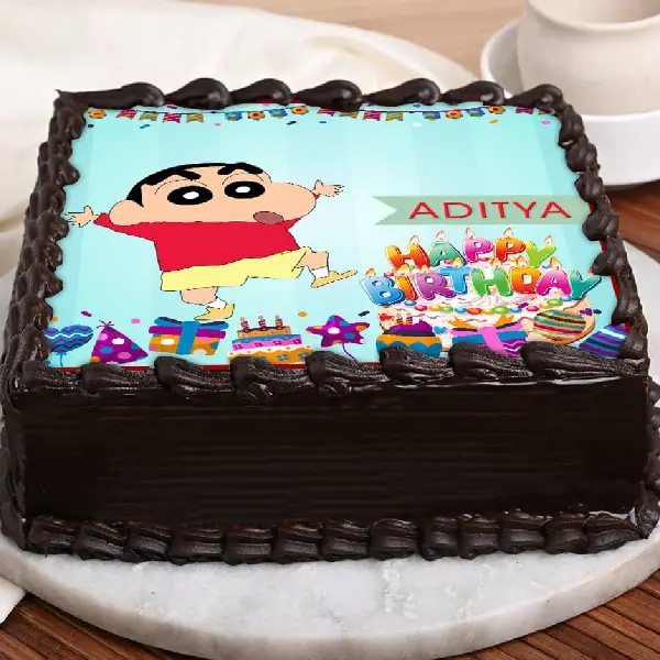 Shinchan Birthday Cake
