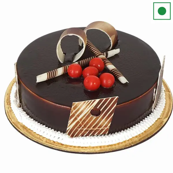 Chocolate Truffle Cake Eggless