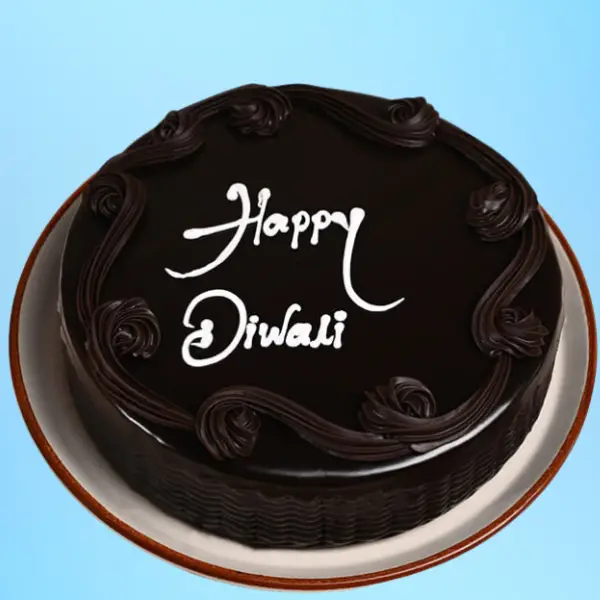 Happy Diwali Choco Cake