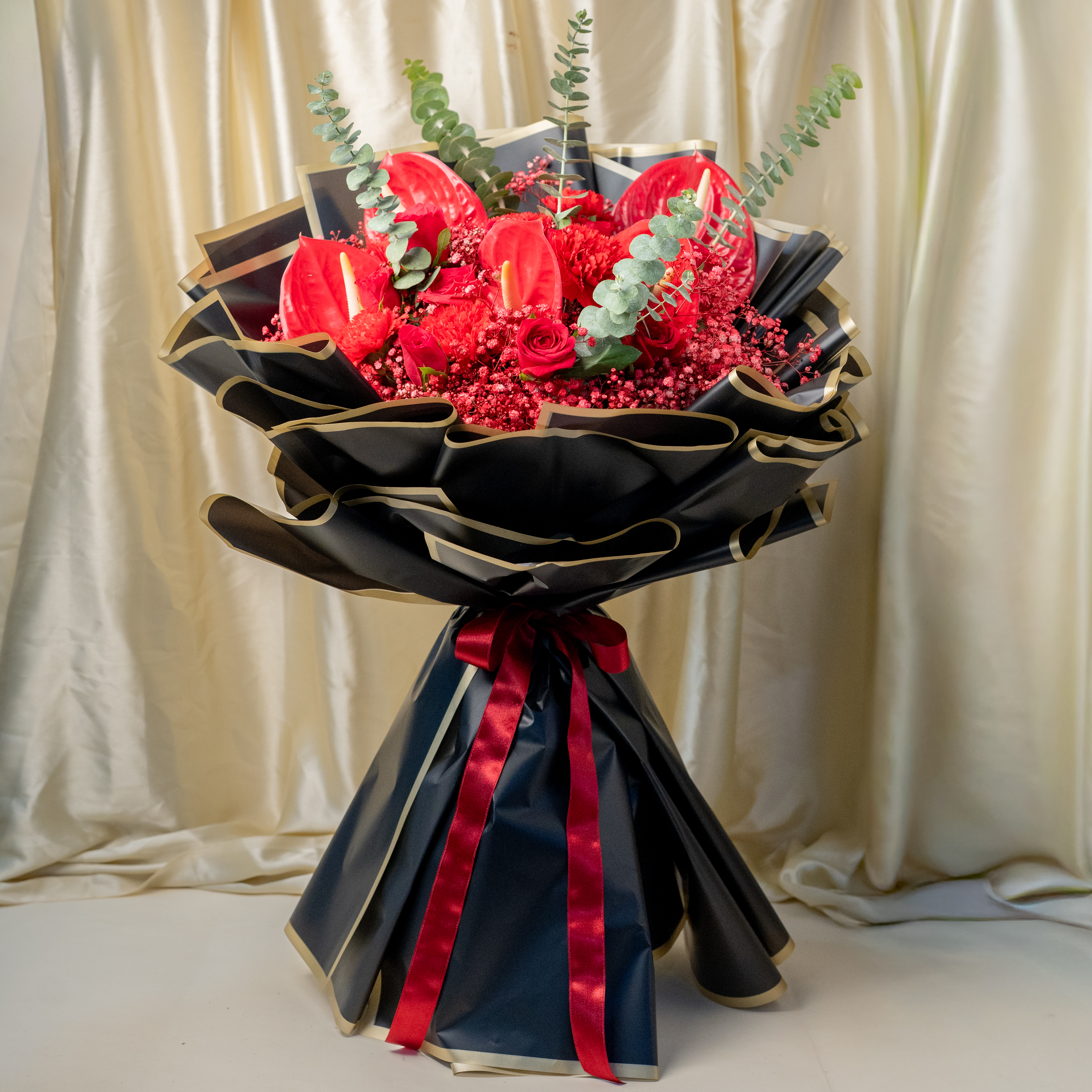 Red Carnation Aura