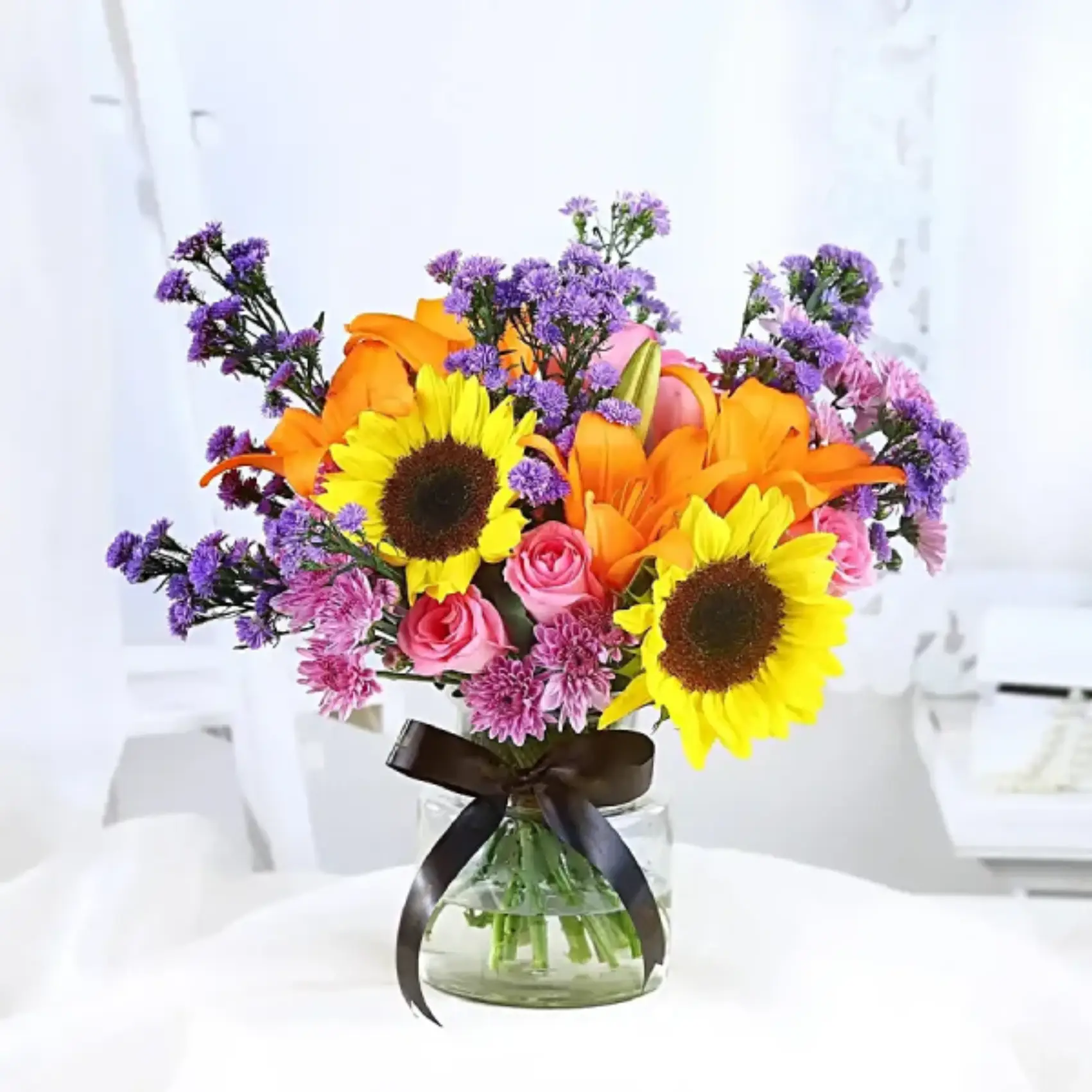 Peachy Petals Bouquet