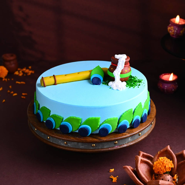 Krishna Janmashtami Designer Cake