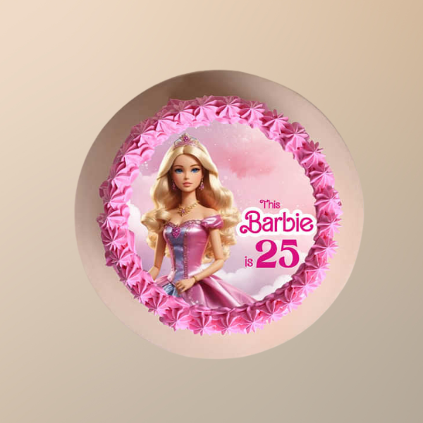 Styling Barbie Cake