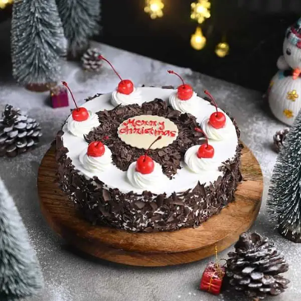 Christmas Blackforest Cake Christmas Blackforest Cake