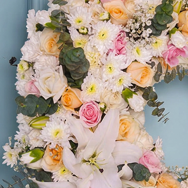 Peaceful Petals Wreath