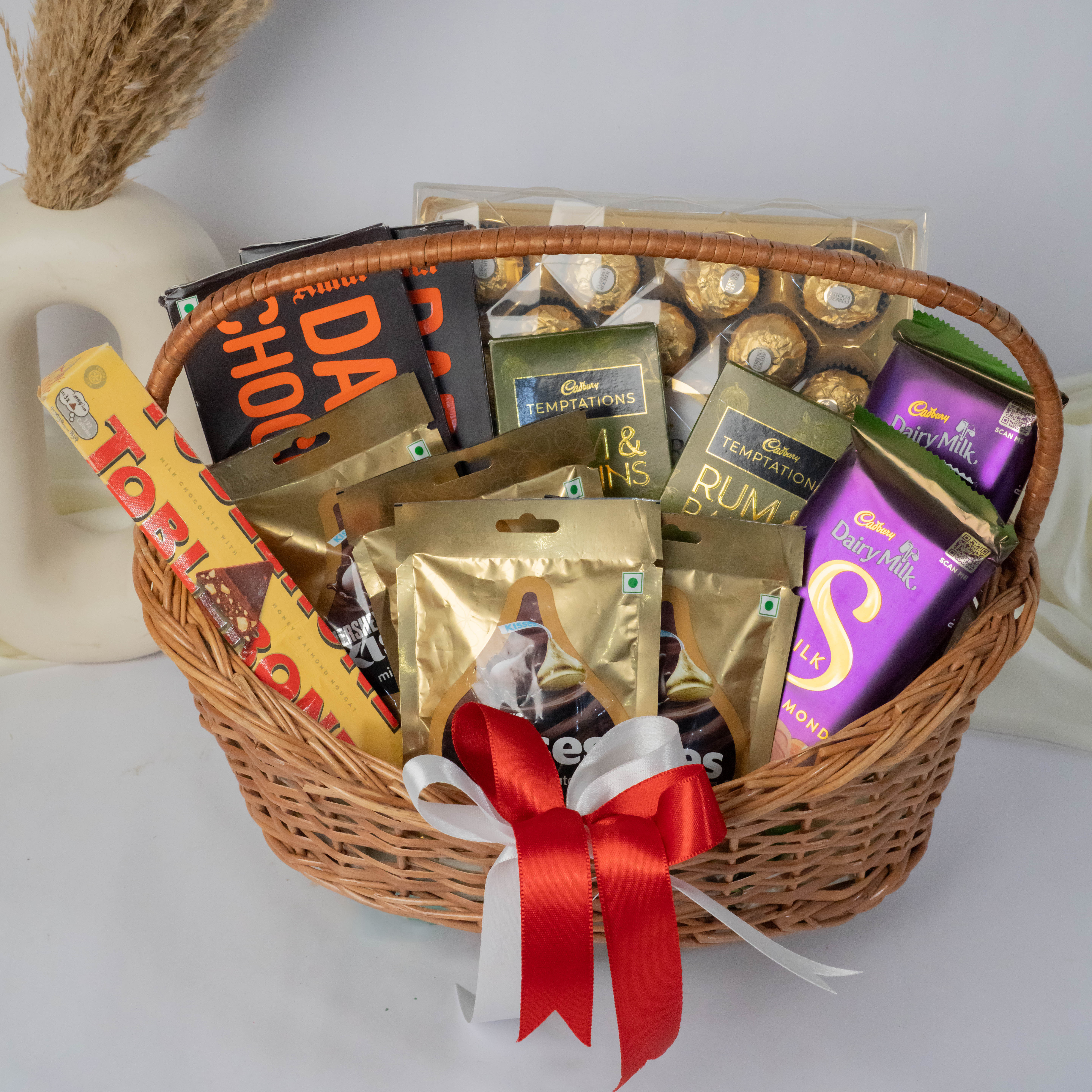 Gourmet Chocolate Treasure Basket