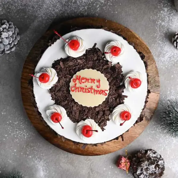 Christmas Blackforest Cake