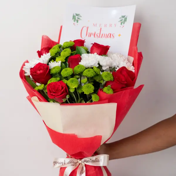 Christmas Roses Bouque
