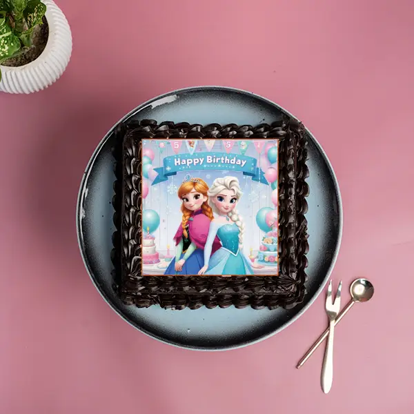 Frozen Birthday Cake