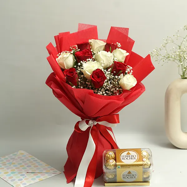 Dual-Tone Roses & Chocolate Fusion