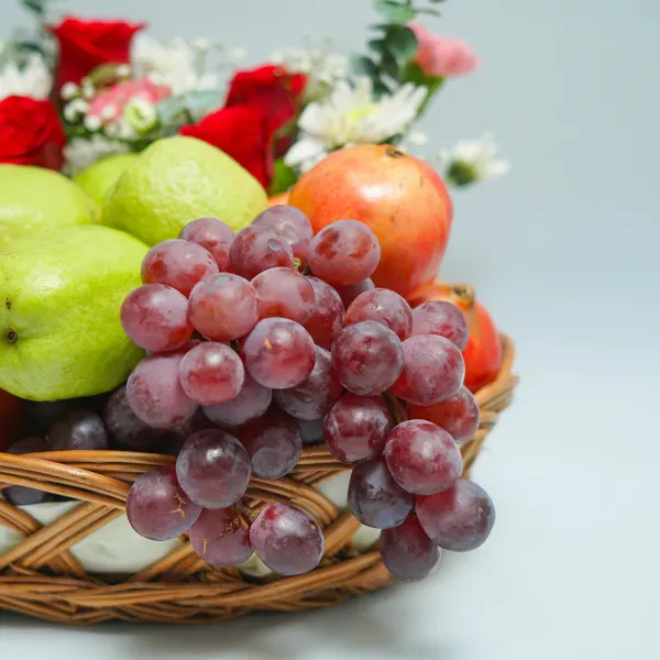 Fruit & Rose Carnation Bouquet