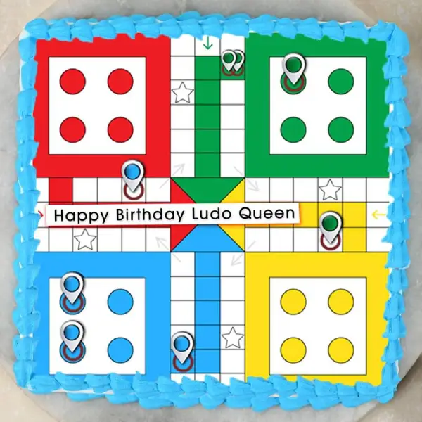 Ludo King Bdy Cake