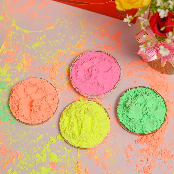 Holi Sweets & Colorful Roses Combo