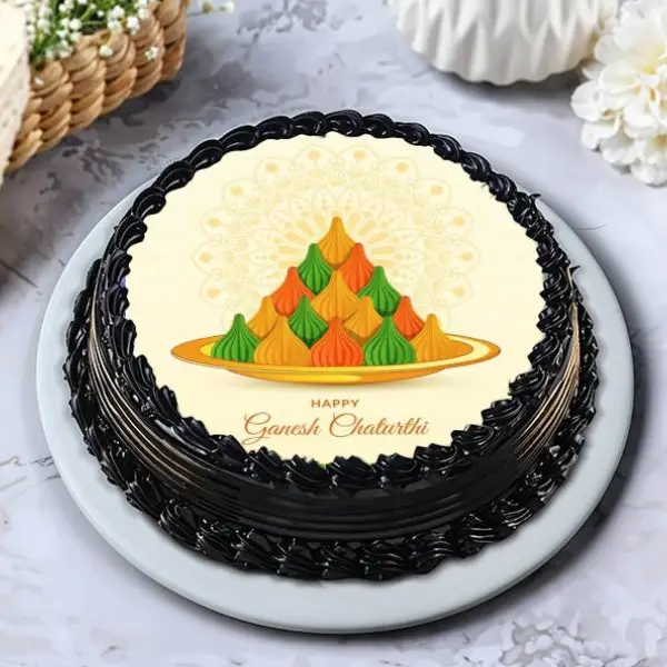 Divine Ganesh Choco Cake