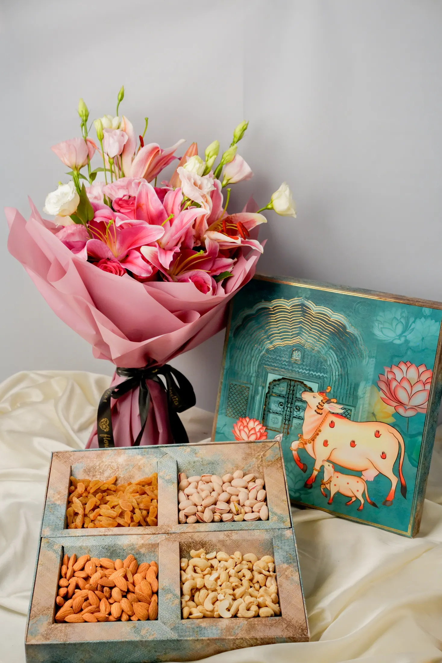 Pink Blossom Dry Fruit Harmony