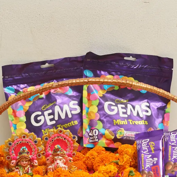 Laxmi Ganesh Gems Basket