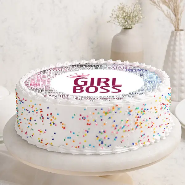 Girls Boss Cake
