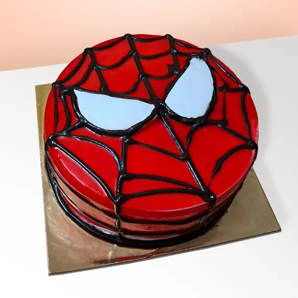 Heroic Spiderman Cake