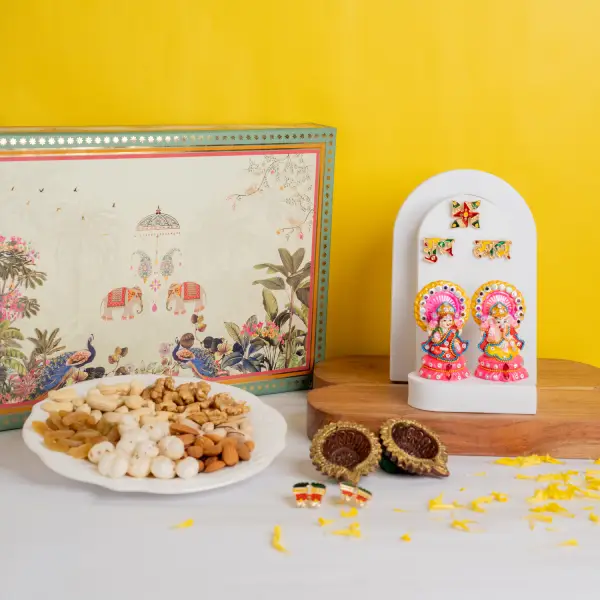 Laxmi Ganesh Dryfruit Kit Laxmi Ganesh Dryfruit Kit