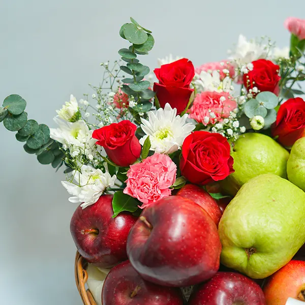 Fruit & Rose Carnation Bouquet