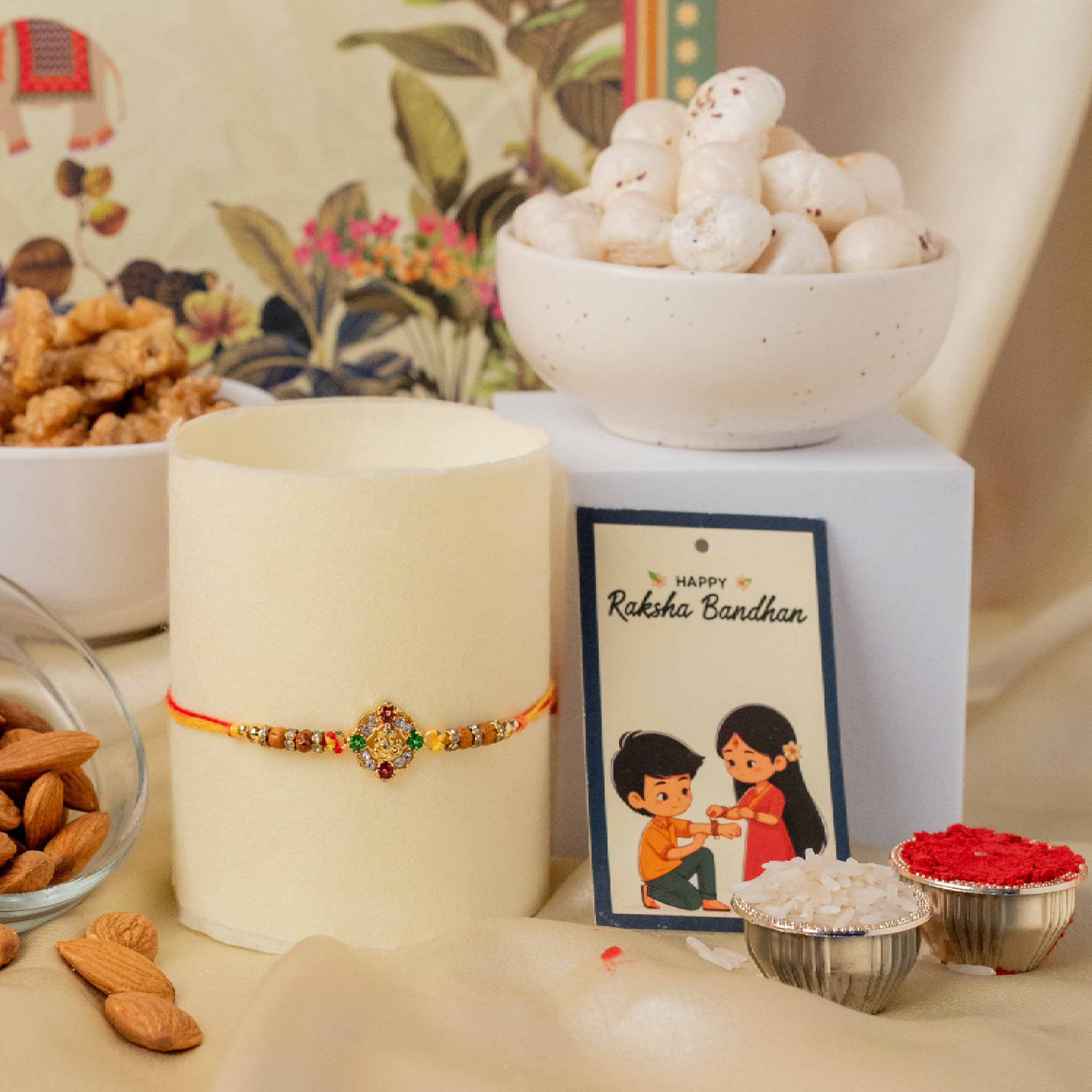 Ganesh Rakhi & Dry Fruits Ganesh Rakhi & Dry Fruits
