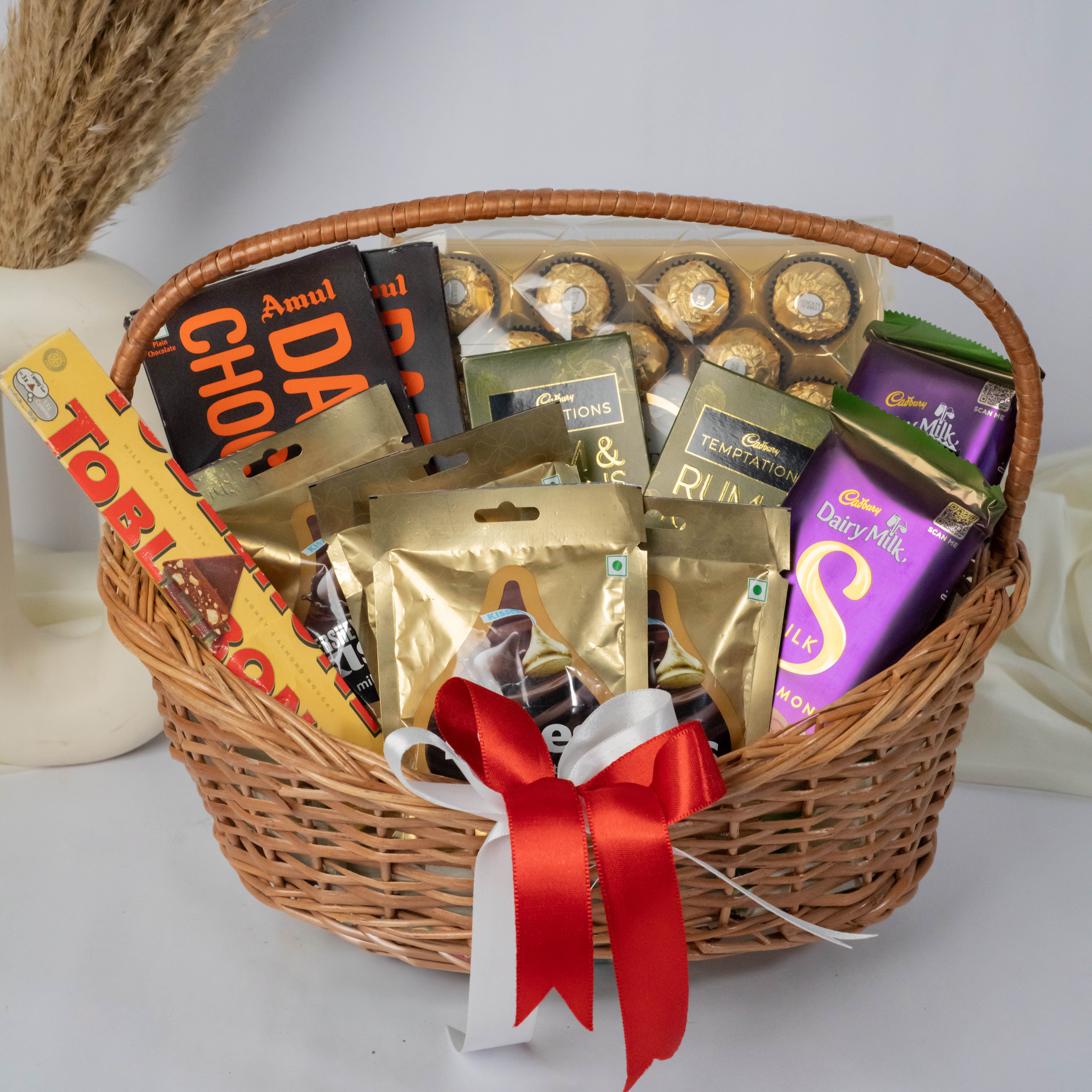 Gourmet Chocolate Treasure Basket
