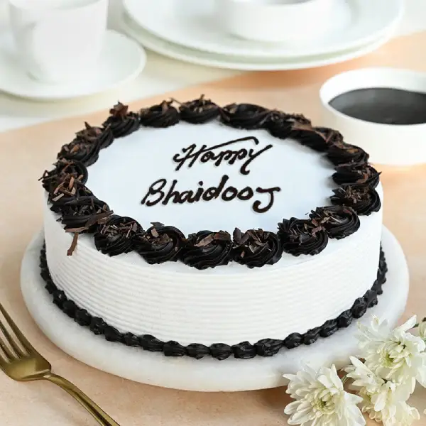 Bhai Dooj Black Forest Cake