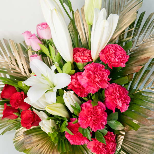 Blush Roses Mithai Basket