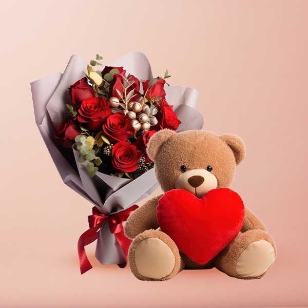 Flowers and Teddies Icon