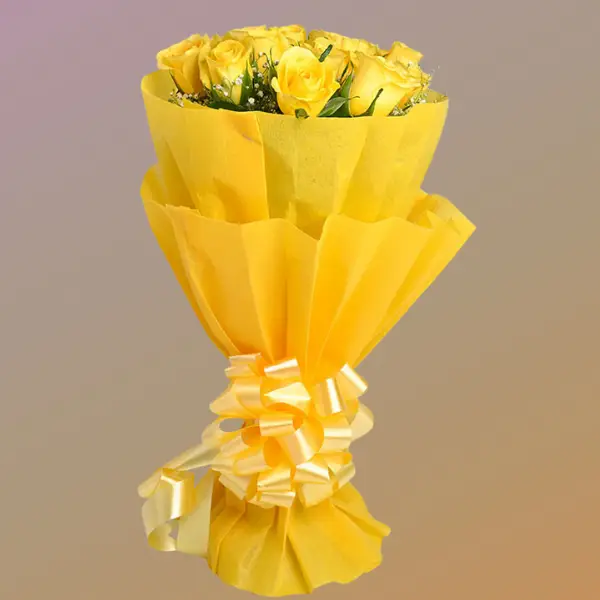 Radiant Yellow Roses