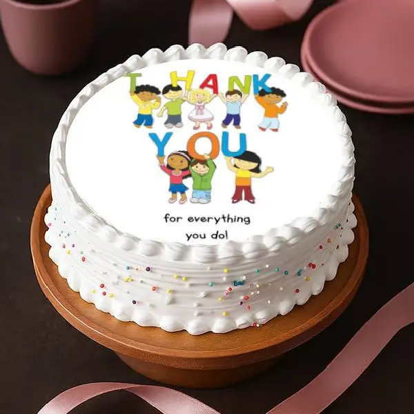 Thank You Teacher  Cake