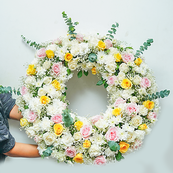 Healing Love Floral Wreath